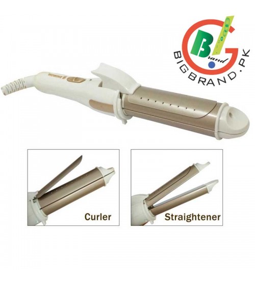 Shinon 2in1 Rapid Heating Hair Straightener and Curler SH-8716